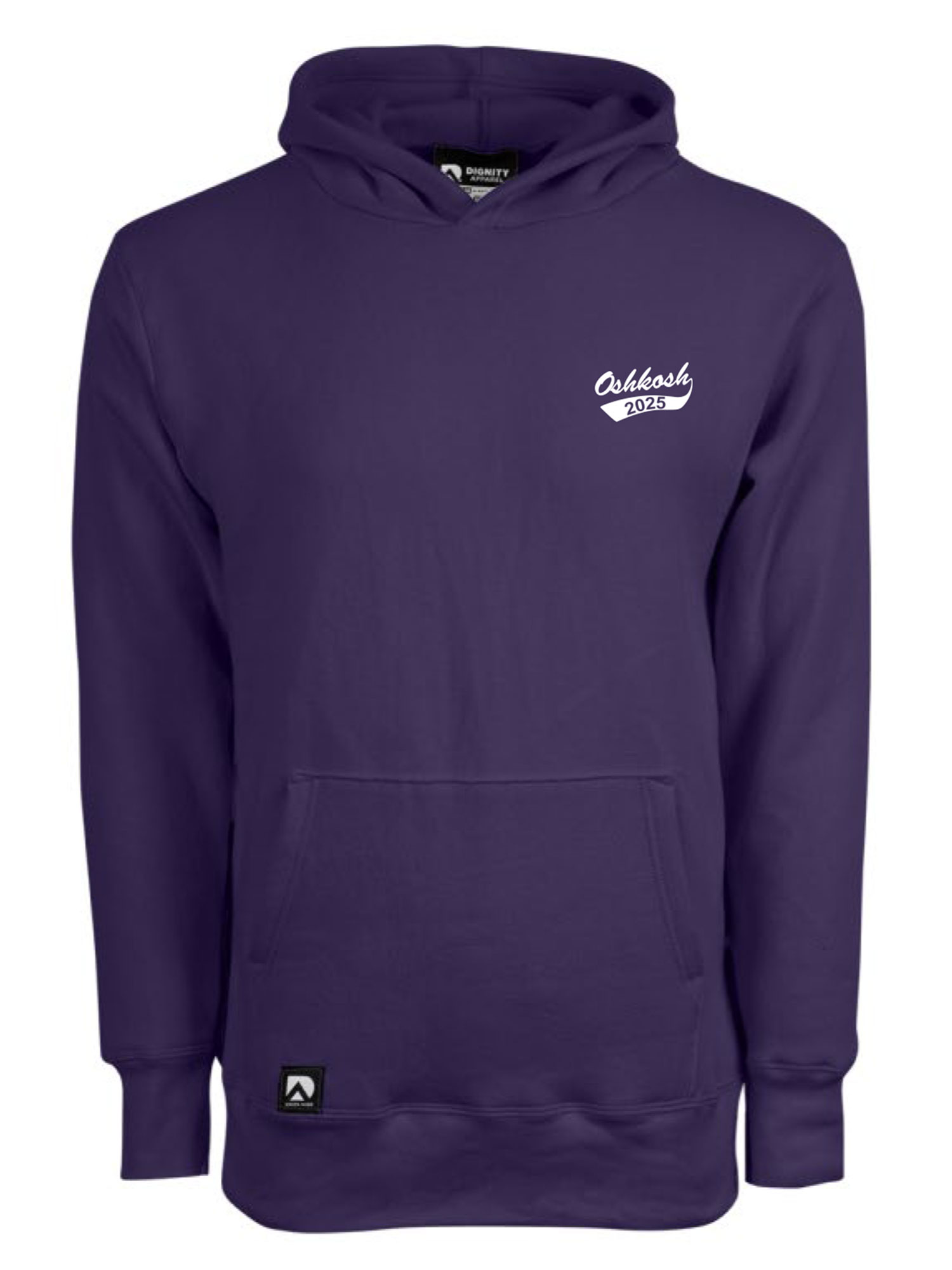 Hoodie Purple - Front